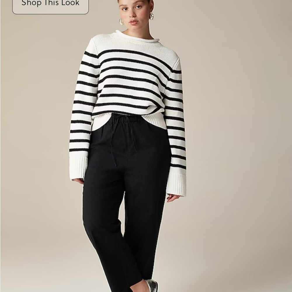 J Crew Heritage Cotton Rollneck Sweater NWT